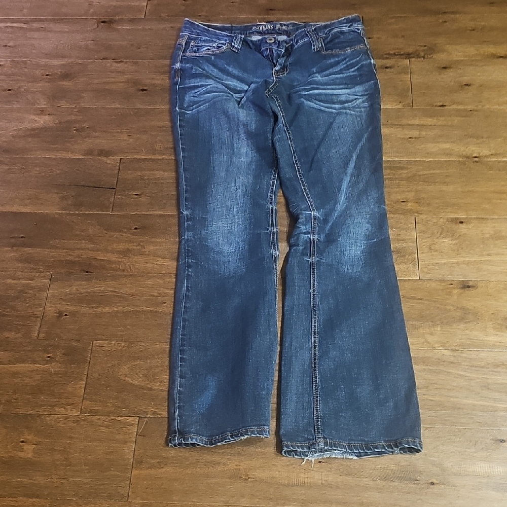 Stylish Blue Flare Women's Jeans